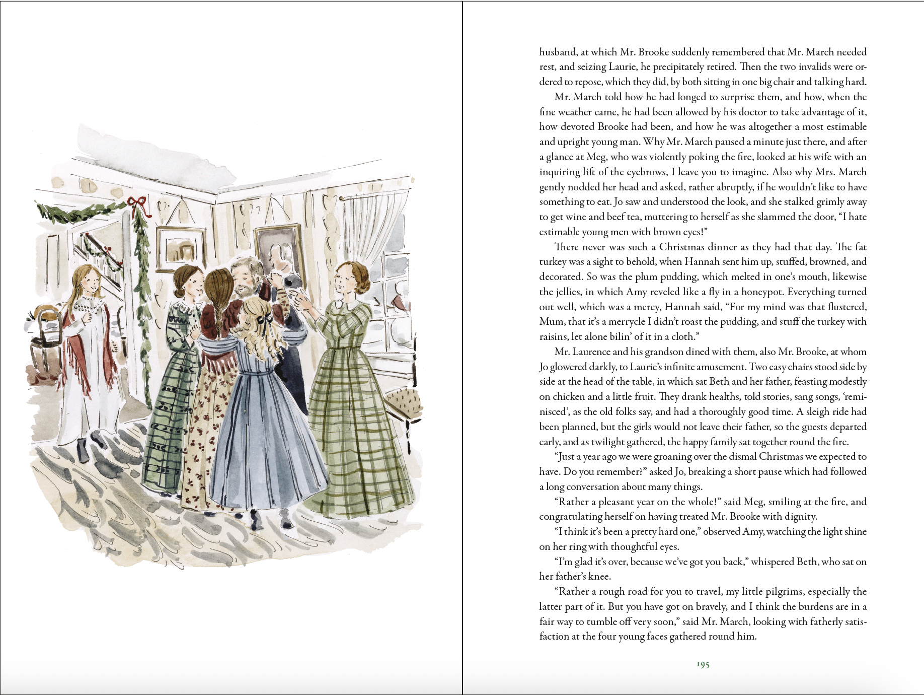 Little Women Illustrated Book