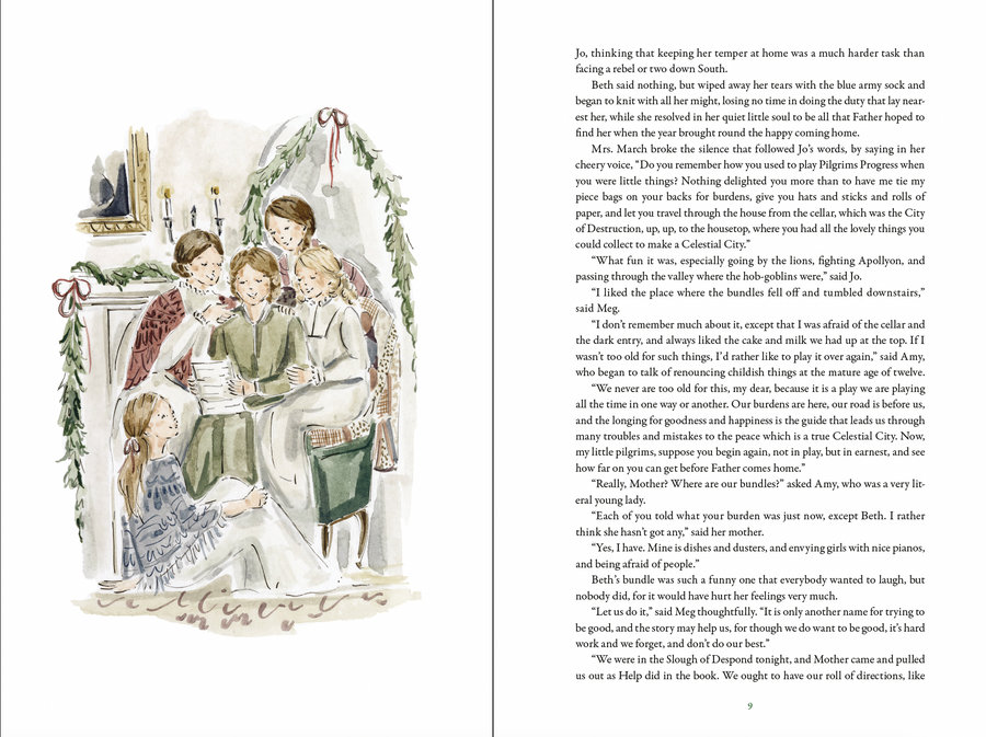 PREORDER Little Women Illustrated Book