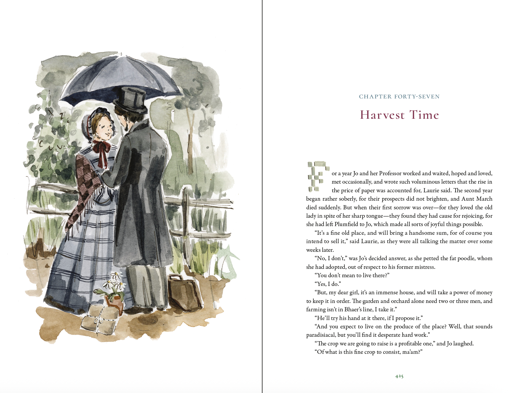 Little Women Illustrated Book