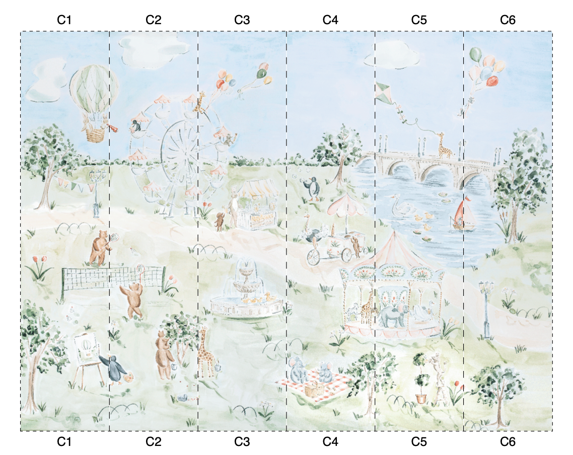 Nursery Wall Mural