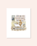 Bear Bathtime Print