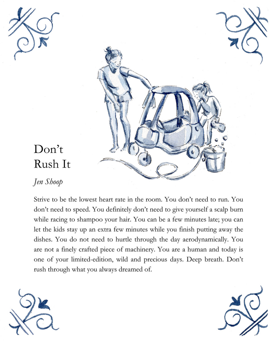 Magpie x Riley Sheehey: Don’t Rush It Print