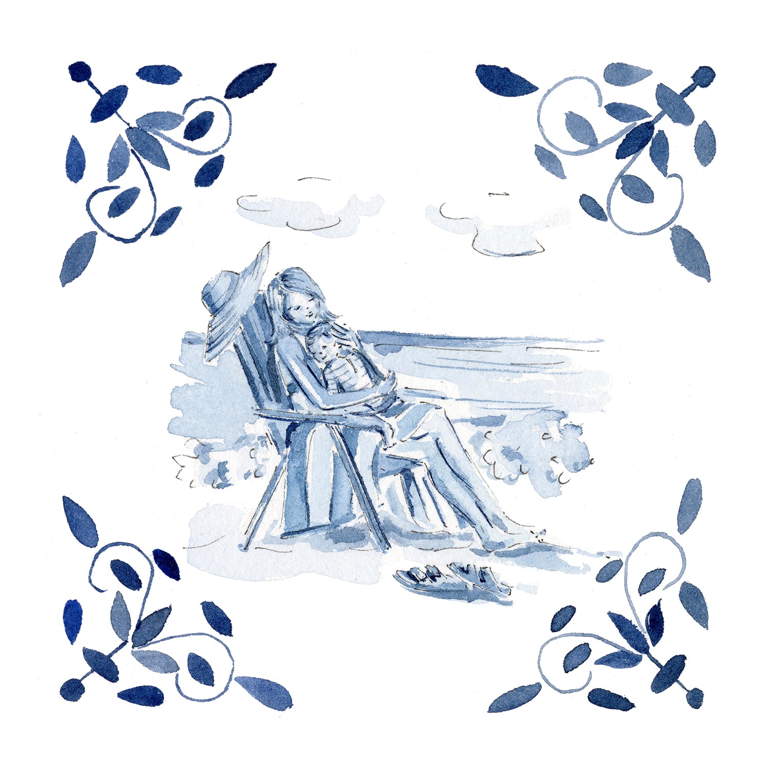 Modern Motherhood: Beach Nap