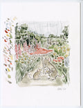 Toadstool Umbrella Original Watercolor
