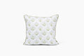Cornflower with Green Trim Pillow