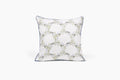 Trellis with Blue Trim Pillow