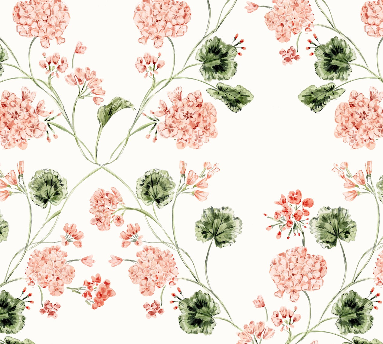 Geranium Boudoir Pillow