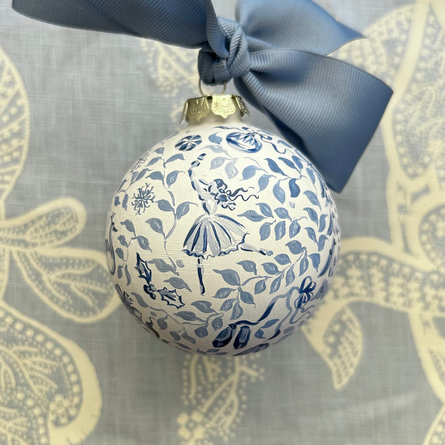 Blue Nutcracker Ornament
