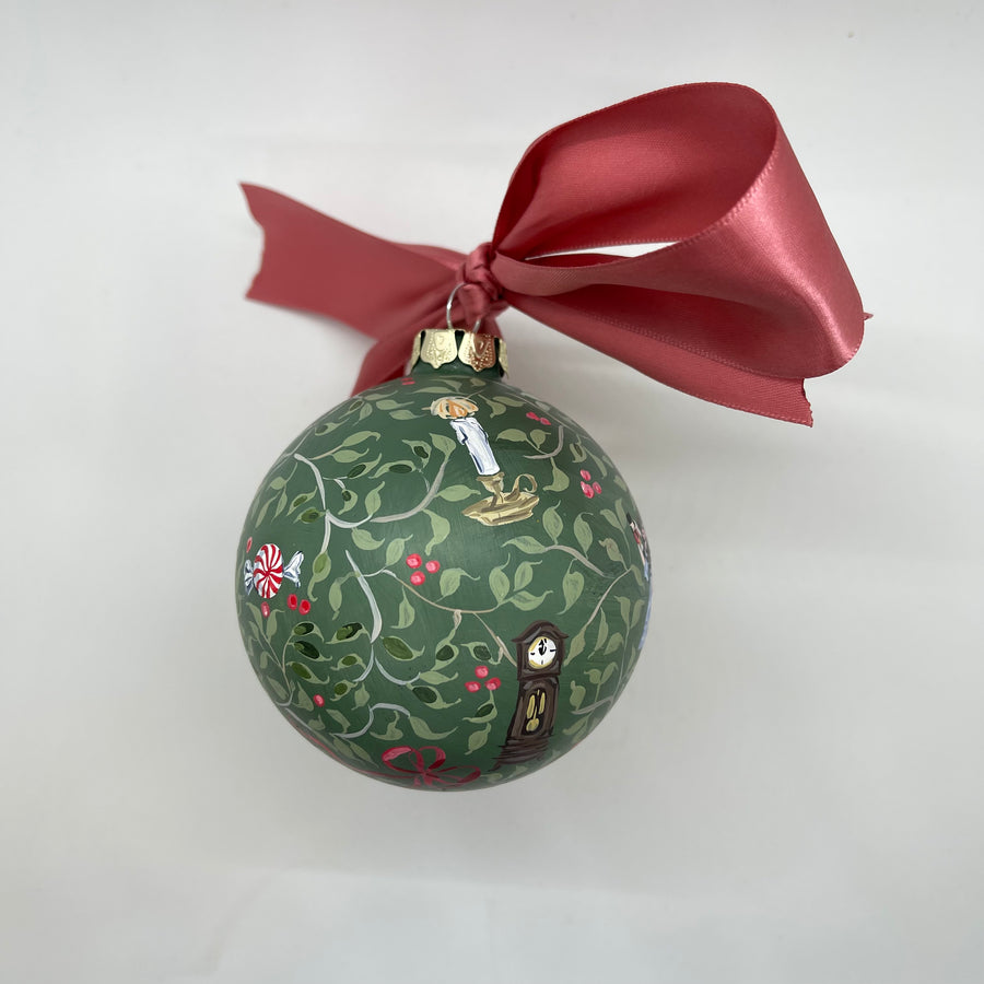 Wintergreen Nutcracker Ornament