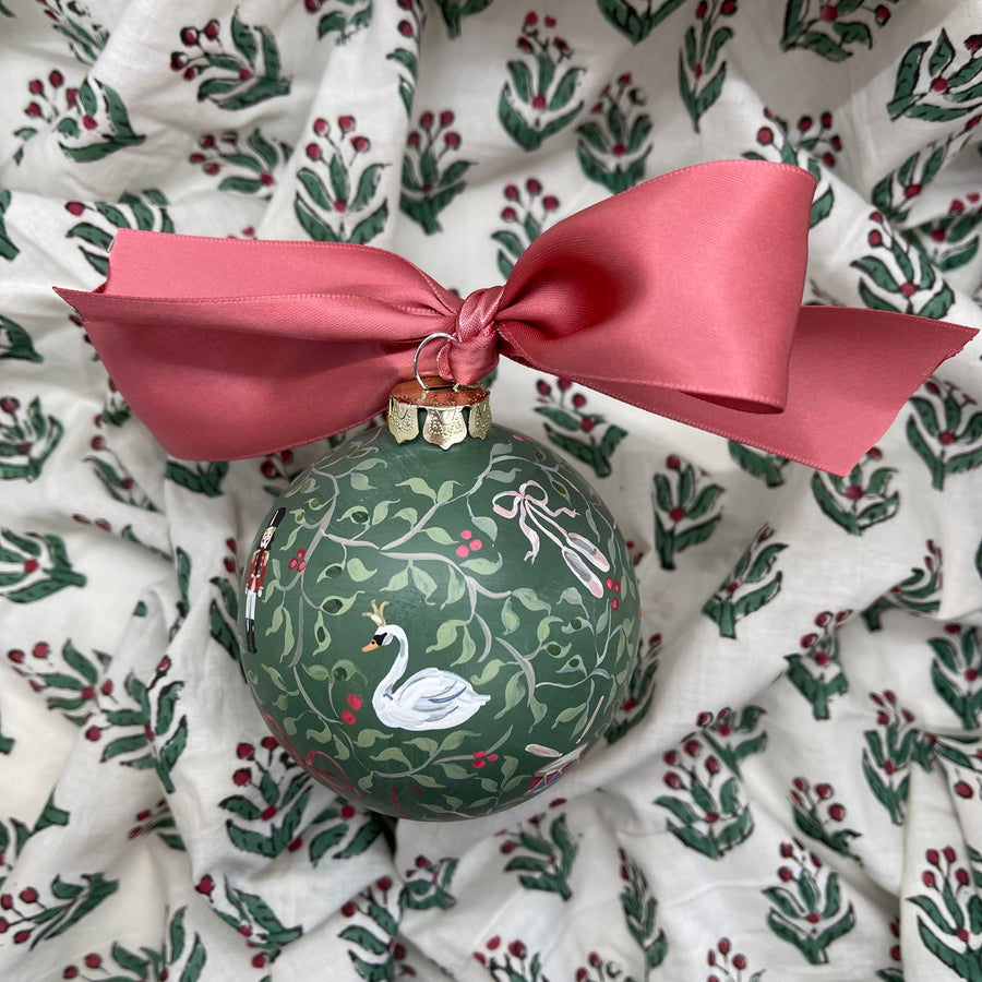 Wintergreen Nutcracker Ornament