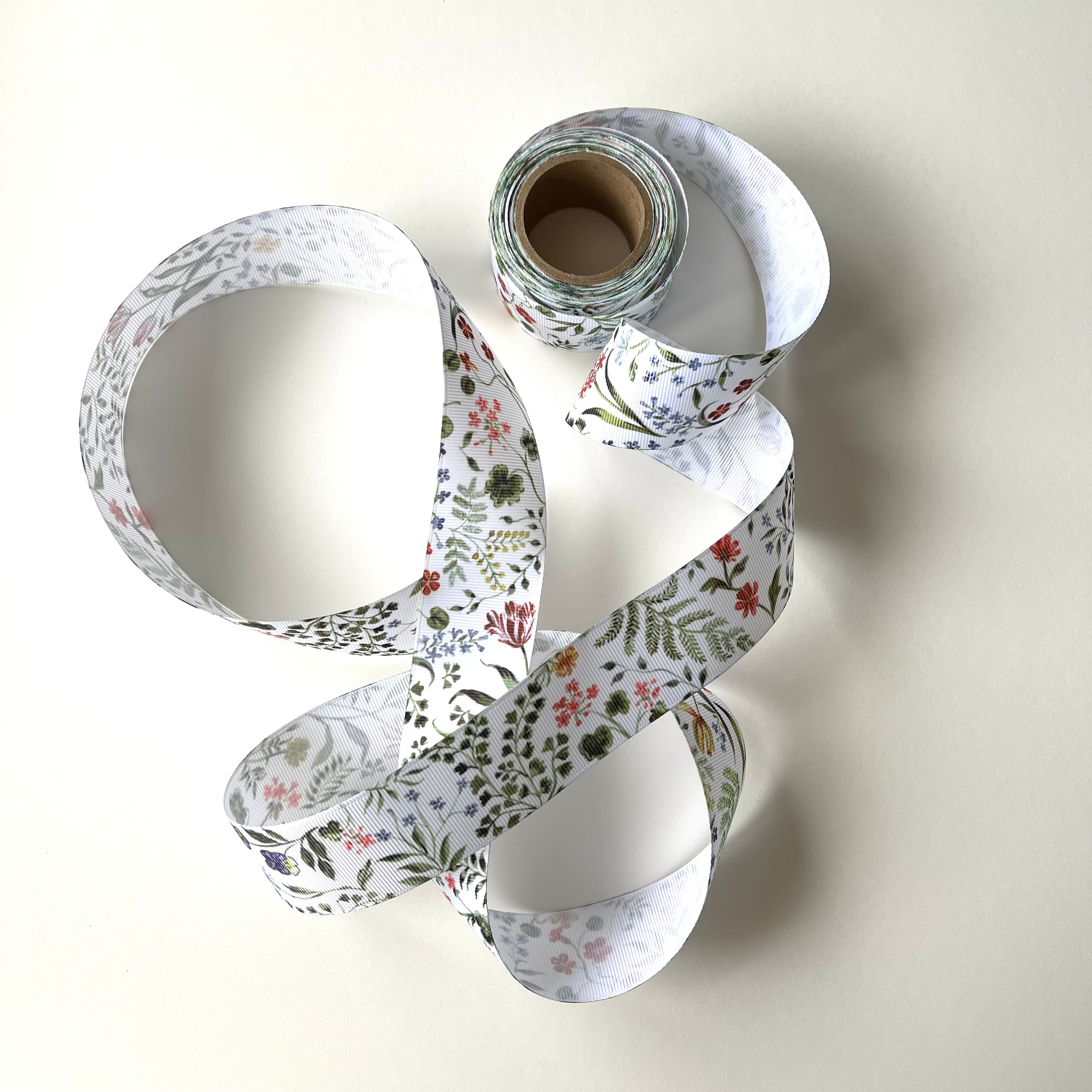 Botanical Grosgrain Ribbon