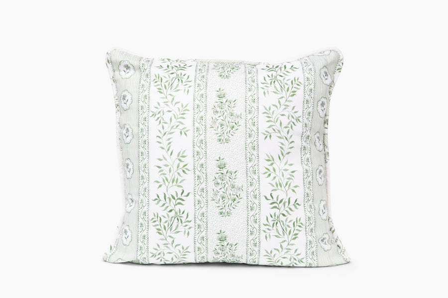 Larkspur Green Pillow