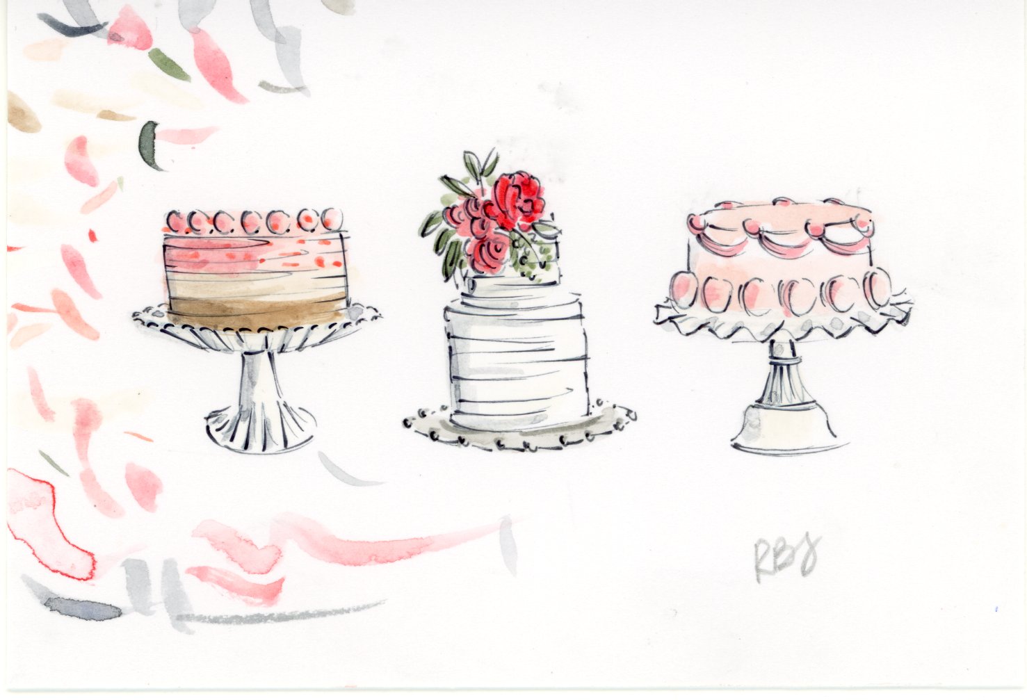 Three Cakes