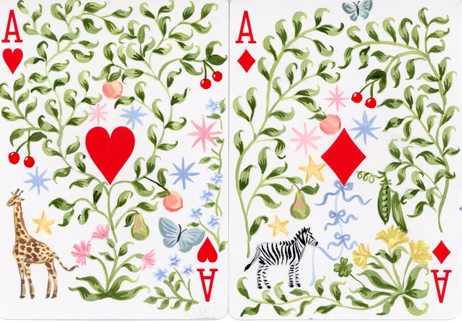 Painted Cards