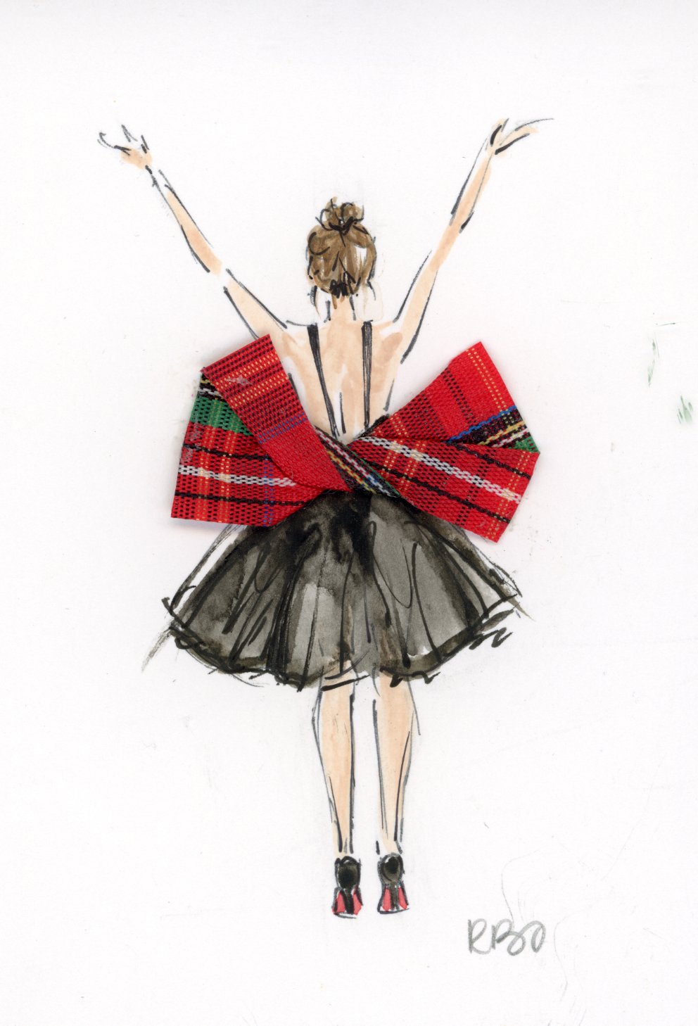 Tartan Bow