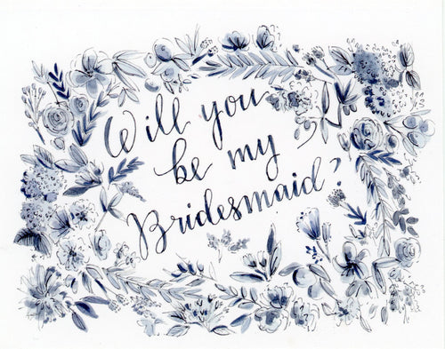 will you be my bridesmaid dress card 31 Bridesmaid Proposal Cards That Ask the Burning Question