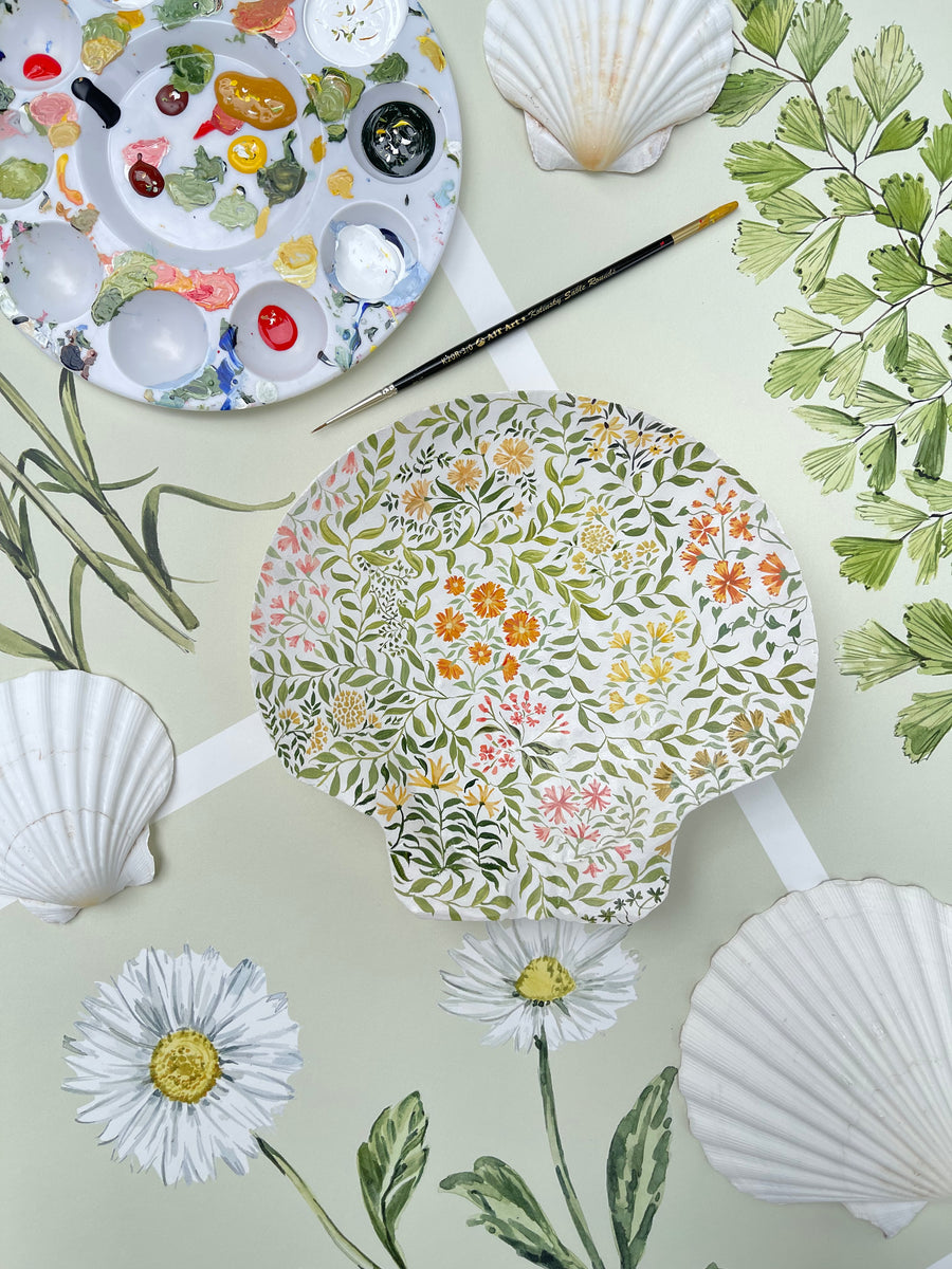 Seashell No. 25: Jumbo Summer Florals
