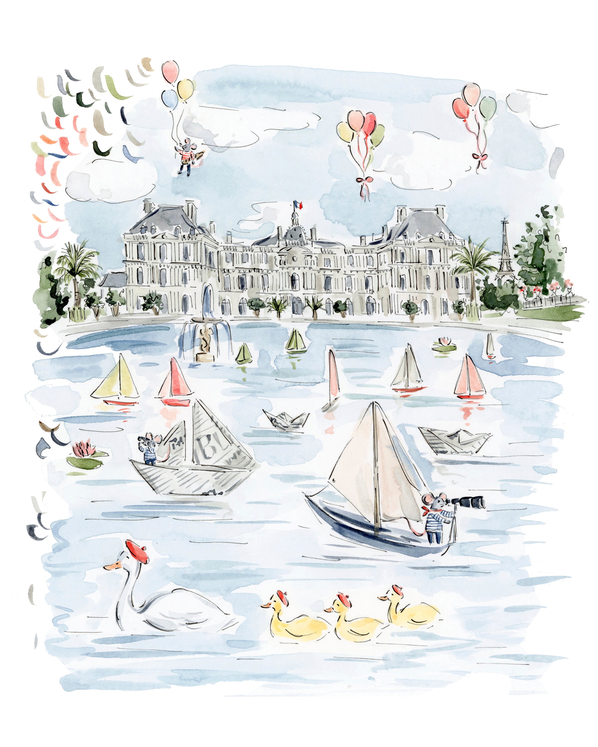 Luxembourg Gardens Print