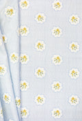 Rosa Blue Fabric