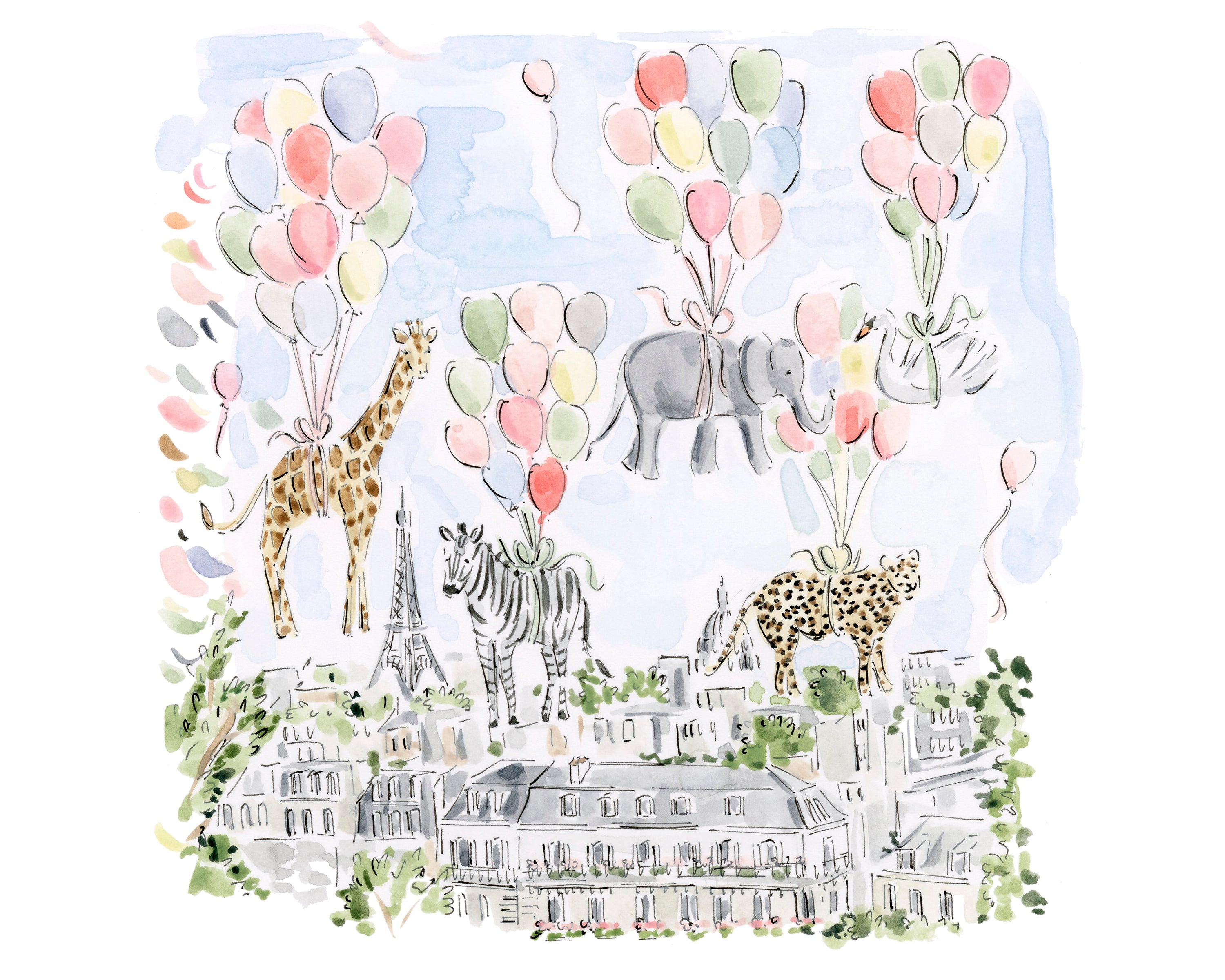 Up, Up, and Away Print